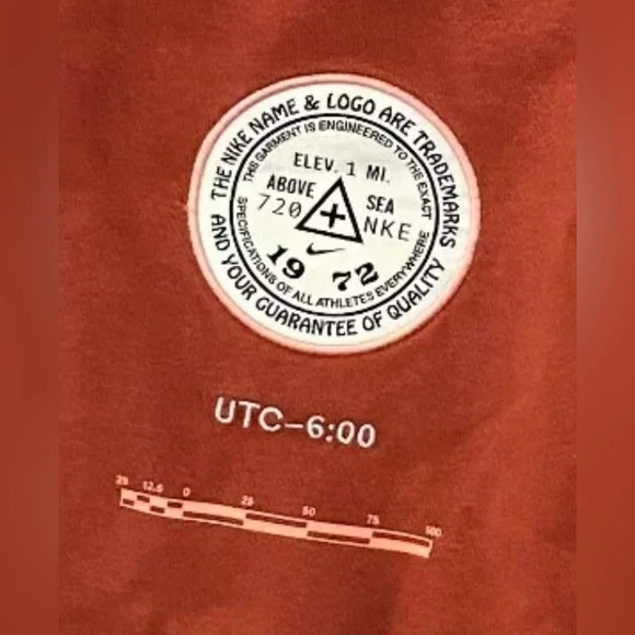 Nike Standard Issue Dri-Fit Men's Basketball Joggers in Rust Size Small - Picture 6 of 6